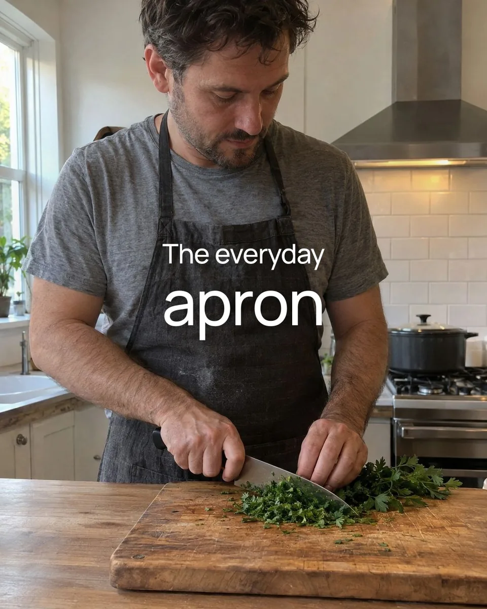 Linen shop post: The everyday apron